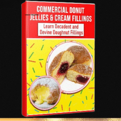 Commercial doughnut jellies and filling training book